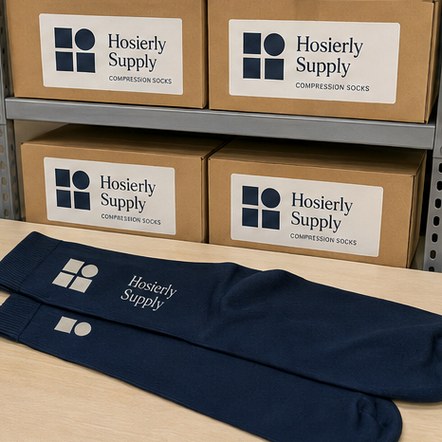 Customized compression socks for employers and wellness programmes