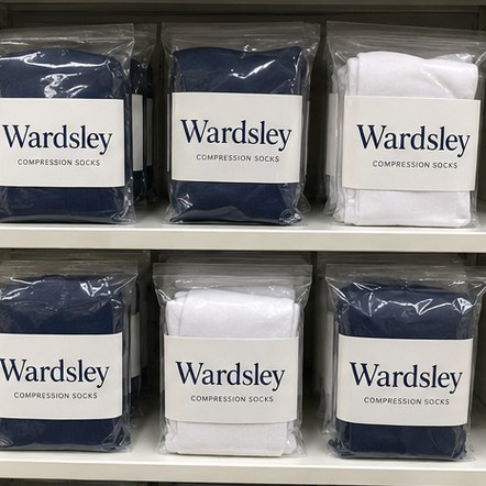 Customized compression socks for hospitals and clinics